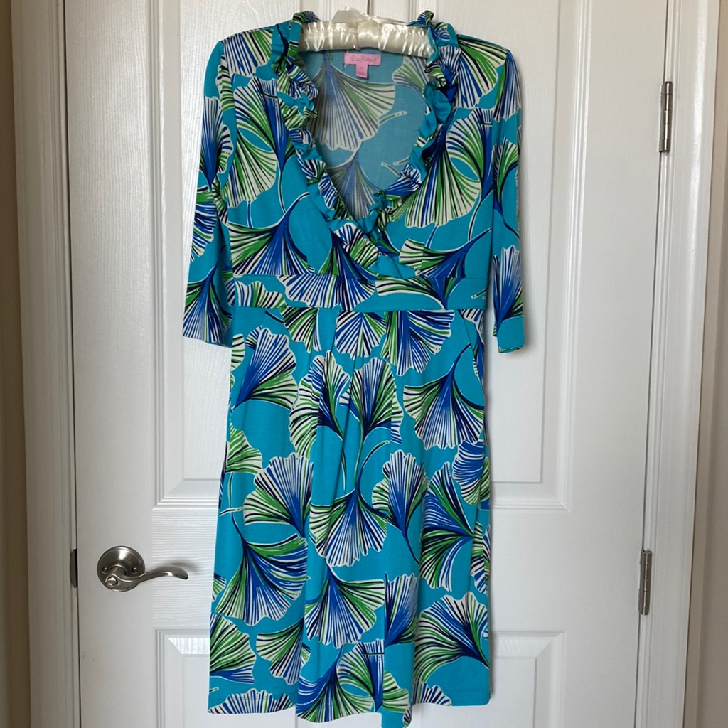 Lilly Pulitzer Silk/Cotton Dress Size Xs